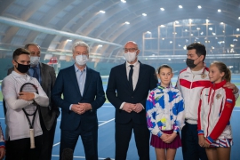 Огнезащита Пирилакс К45 применена в Москве, открыли обновленный теннисный центр «Спартак» в Сокольниках
